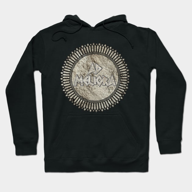 Ad Meliora (Toward Better Things) Hoodie by MagicEyeOnly